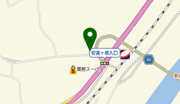 幸楽苑 二本松店の地図画像