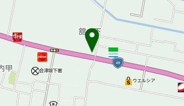 幸楽苑 坂下店の地図画像