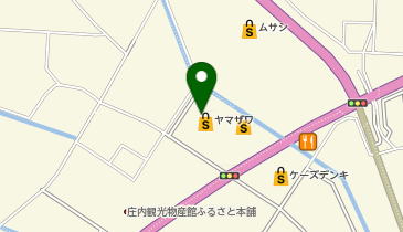 セリア ヤマザワ鶴岡店の地図画像