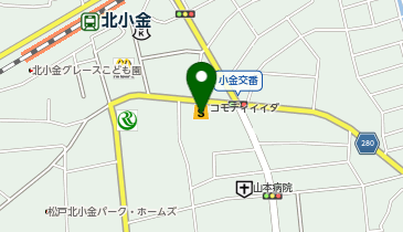 Seria生活良品 北小金店の地図画像