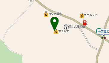 セリア 麻生店の地図画像