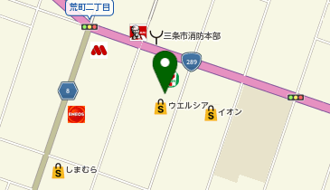 Seria 三条店の地図画像