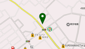 セリア テクノパーク桜店の地図画像