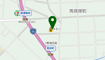 セリア ドミー渡津店の地図画像