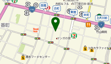 セリア 古町店の地図画像