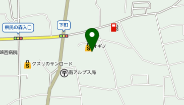 セリア オギノ峡西店の地図画像