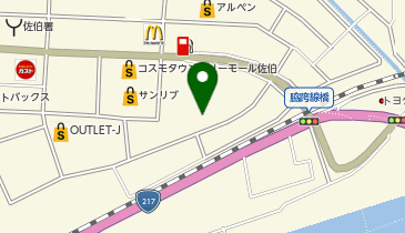 セリア コスモタウン佐伯店の地図画像