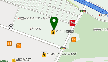 セリア ビビット南船橋店の地図画像