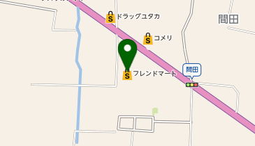 Seria生活良品 フレンドマート山東店の地図画像