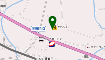 セリア 東御店の地図画像