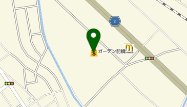 セリア ガーデン前橋店の地図画像