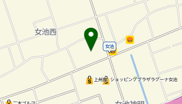 セリア 女池店の地図画像