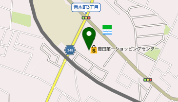 セリア 豊田青木店の地図画像