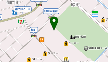Seria cocorose福山店の地図画像