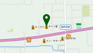 セリア 天理店の地図画像