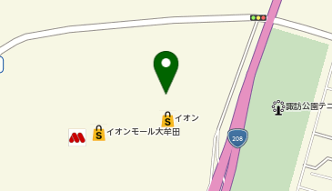 Seria イオンモール大牟田店の地図画像