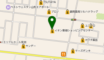 セリア イオン東根店の地図画像