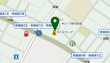セリア 札幌南郷4丁目店の地図画像
