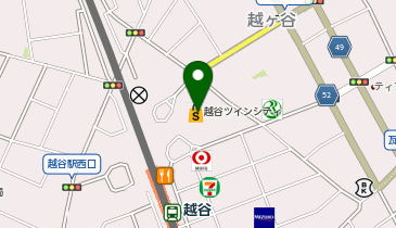 セリア 越谷ツインシティ店の地図画像
