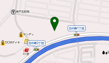 セリア 神戸北町店の地図画像