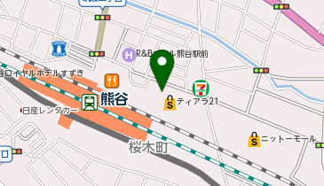Seria 熊谷ティアラ21店の地図画像