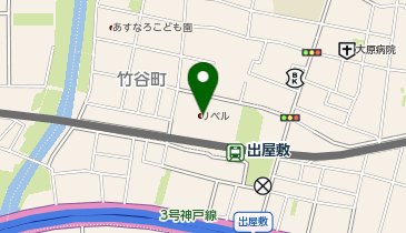 Seria 出屋敷リベル店の地図画像