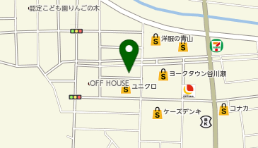 セリア ヨークタウン谷川瀬店の地図画像