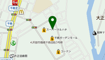 セリア 千島ガーデンモール店の地図画像