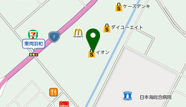 セリア イオン酒田南店の地図画像