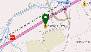 セリア 天満屋ハピータウン鴨方店の地図画像