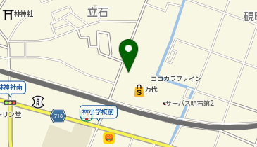 セリア ミリオンタウン明石硯町店の地図画像