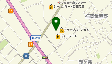 Seria 生鮮市場TOP鶴ケ舞店の地図画像