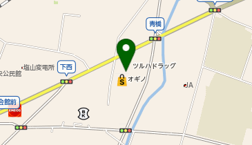 セリア オギノ塩山店の地図画像