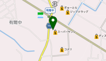 セリア スーパーサンシ明和店の地図画像