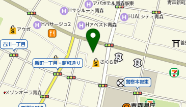 セリア さくら野青森店の地図画像