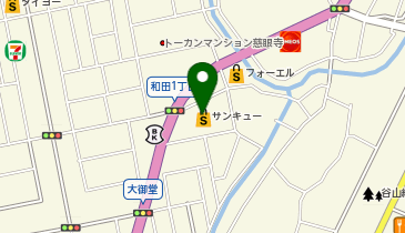 セリア サンキュー和田店の地図画像
