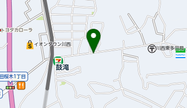 Seria イズミヤショッピングセンター多田店の地図画像