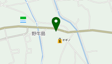 セリア オギノ南アルプス八田店の地図画像