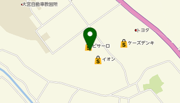 セリア 常陸大宮ショッピングセンターピサーロ店の地図画像
