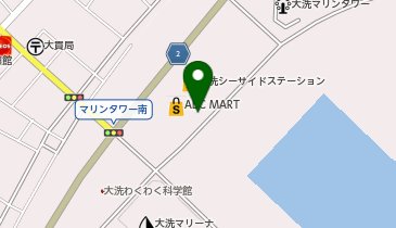 セリア 大洗シーサイドステーション店の地図画像