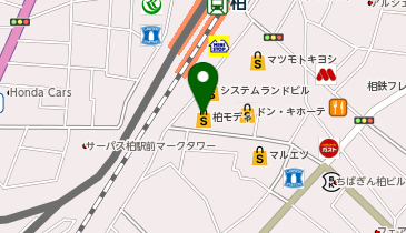 Seria 柏モディ店の地図画像