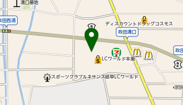 セリア LCワールド本巣店の地図画像