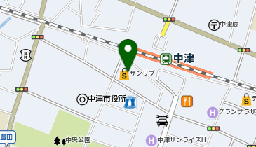 Seria サンリブ中津店の地図画像