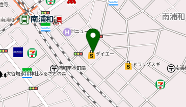 セリア ダイエー南浦和東口店の地図画像