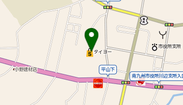 セリア タイヨー川辺店の地図画像