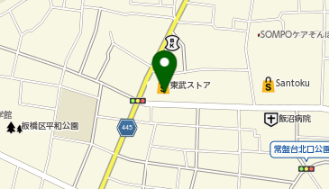 Seria 東武ストア前野町店の地図画像