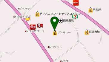 セリア サンキュー小林店の地図画像