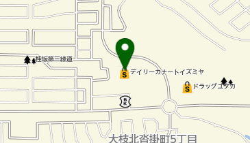 Seria イズミヤ桂坂店の地図画像