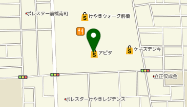 Seria けやきウォーク前橋店の地図画像