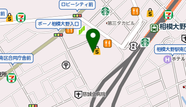 セリア ボーノ相模大野店の地図画像